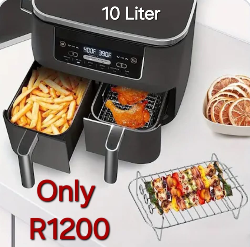 Air Fryer 10L Liter Double Tray  Air Fryer