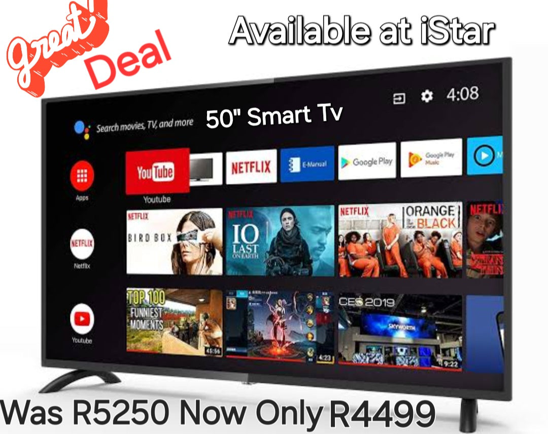 50" Frameless Smart HD TV. Brand -Condere (Copy)